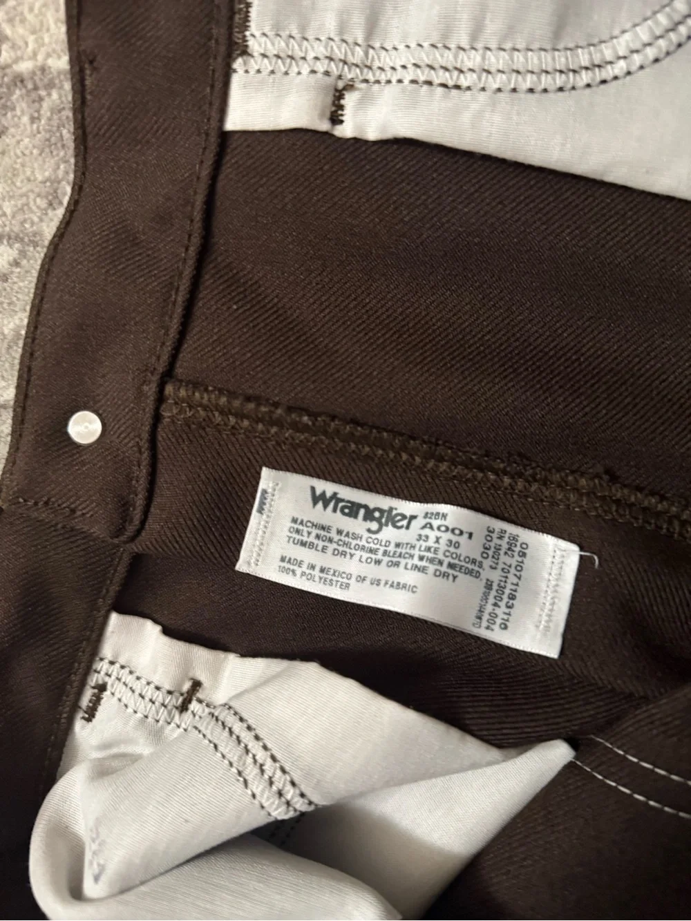 Wrangler Wrancher Men’s Brown Pants